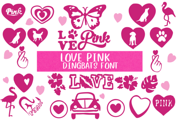Love Pink Font - Featured Image