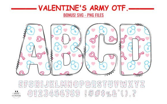 Love Valentine's Key Heart Font - Featured Image