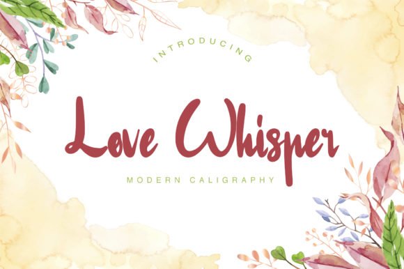 Love Whisper Font - Featured Image