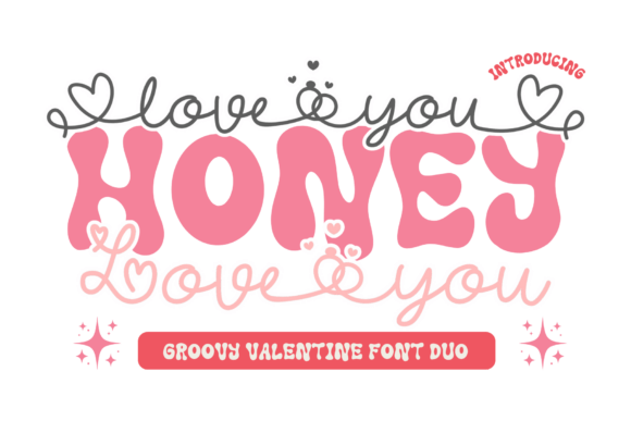 Love You Honey Font - Featured Image