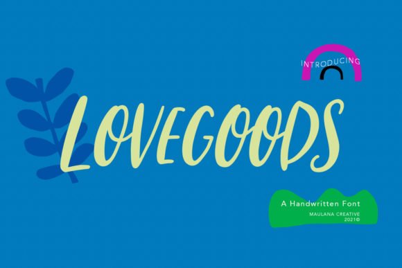 Lovegoods Font - Featured Image