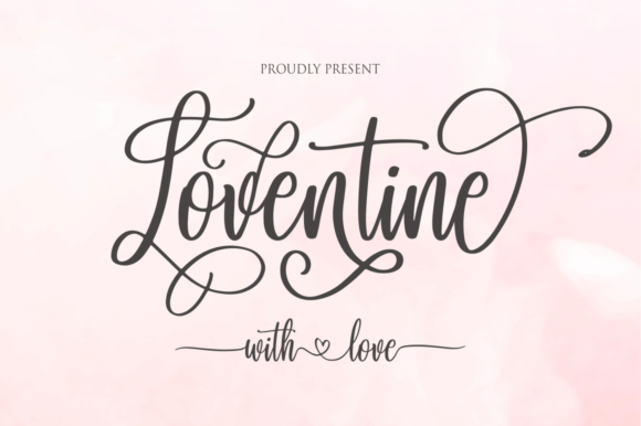 Loventine Font - Featured Image