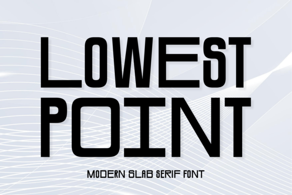 Lowest Point Font - Featured Image