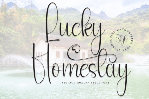 Lucky Homestay Font - Featured Image