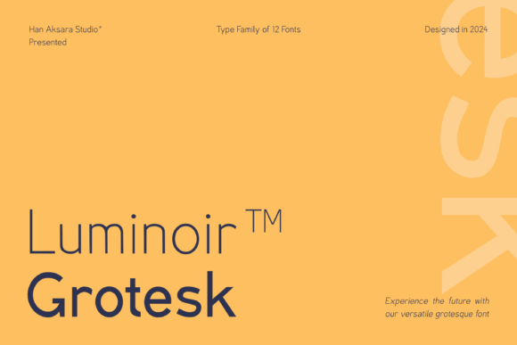 Luminoir Grotesk Font - Featured Image