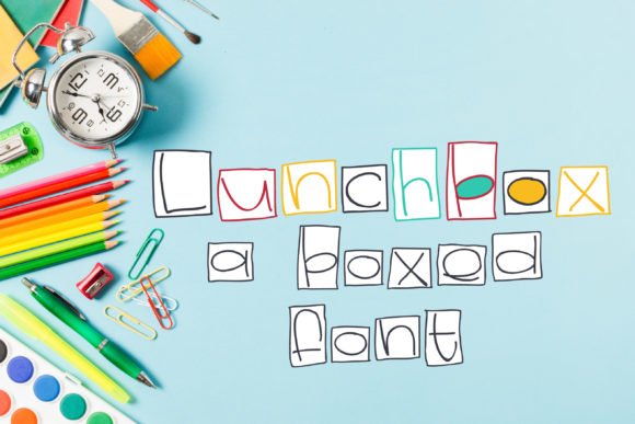 Lunchbox Font - Featured Image