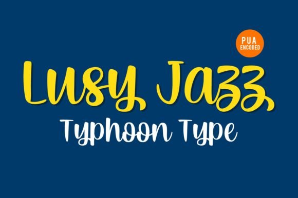 Lusy Jazz Font - Featured Image