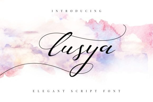 Lusya Font - Featured Image