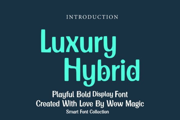 Luxury Hybrid Font - Featured Image