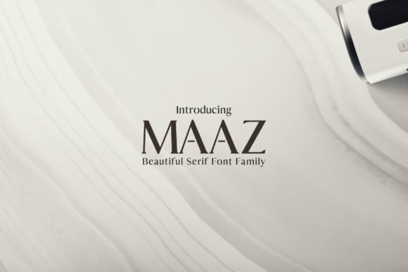 Maaz Family Font - Featured Image
