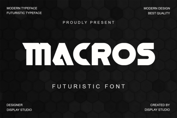 Macros Font - Featured Image