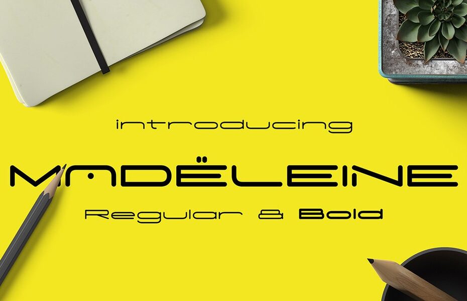 Madeleine Typeface Font - Featured Image