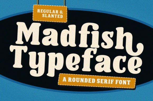 Madfish Typeface Font - Featured Image