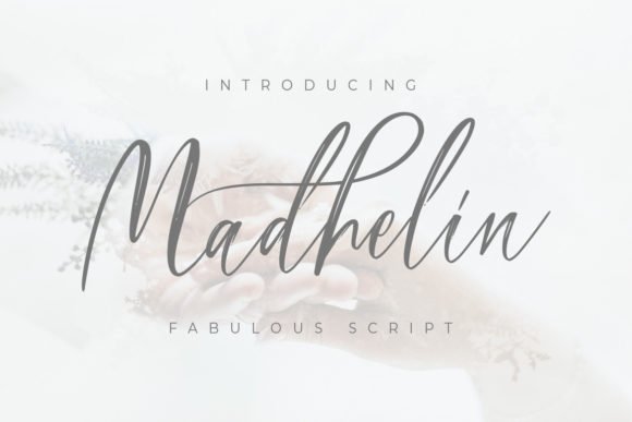 Madhelin Script Font - Featured Image