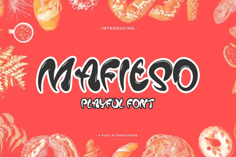 Mafieso Font - Featured Image