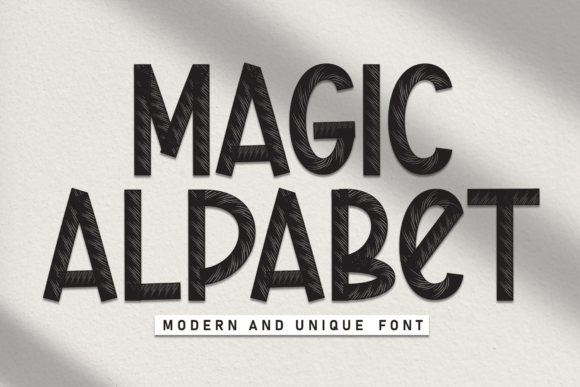 Magic Alpabet Font - Featured Image