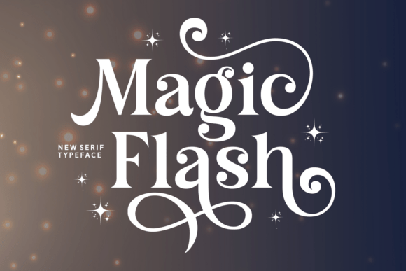Magic Flash Font - Featured Image