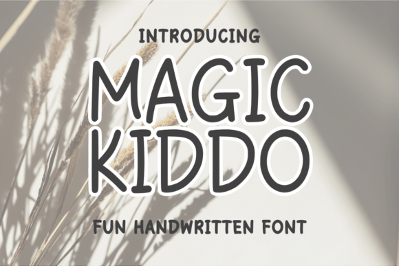 Magic Kiddo Font - Featured Image