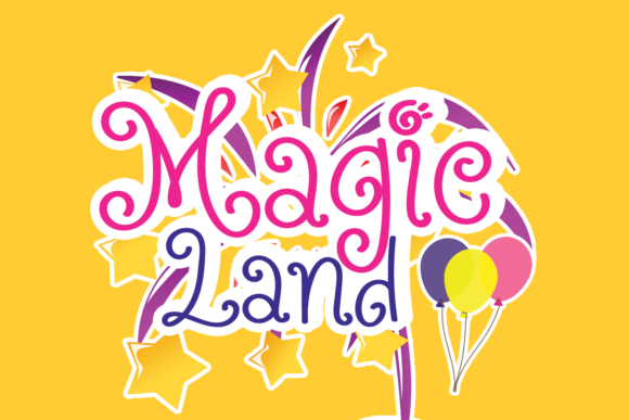 Magic Land Font - Featured Image
