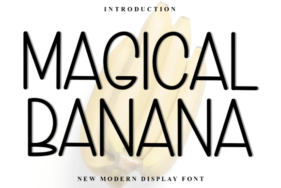 Magical Banana Font - Featured Image