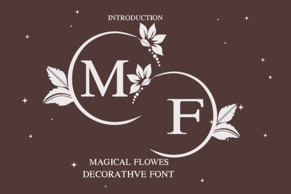 Magical Flowers Font - Featured Image