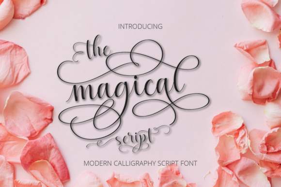 Magical Script Font - Featured Image