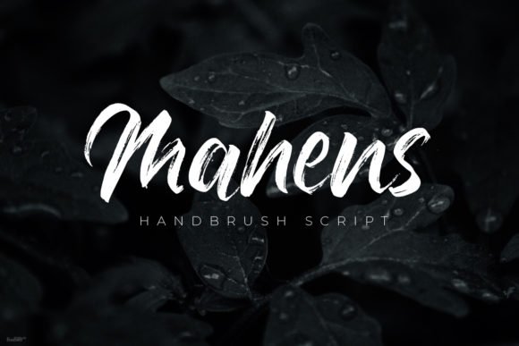Mahens Font - Featured Image
