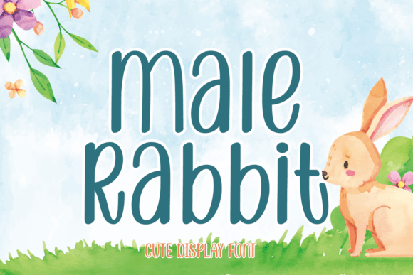 Male Rabbit Font - Featured Image