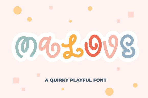 Malove Font - Featured Image