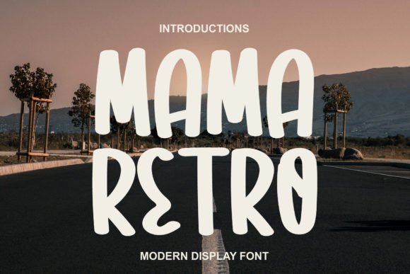 Mama Retro Font - Featured Image