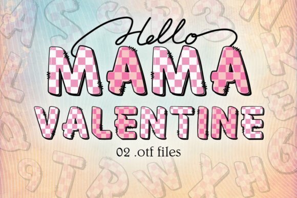 Mama Valentine Font - Featured Image