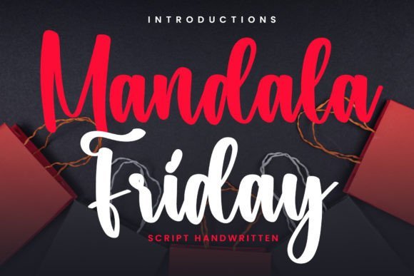 Mandala Friday Font - Featured Image