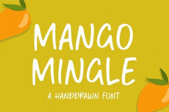 Mango Mingle Font - Featured Image