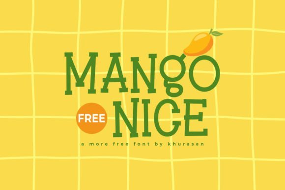 Mango Nice Font - Featured Image