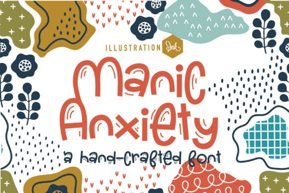 Manic Anxiety Font - Featured Image