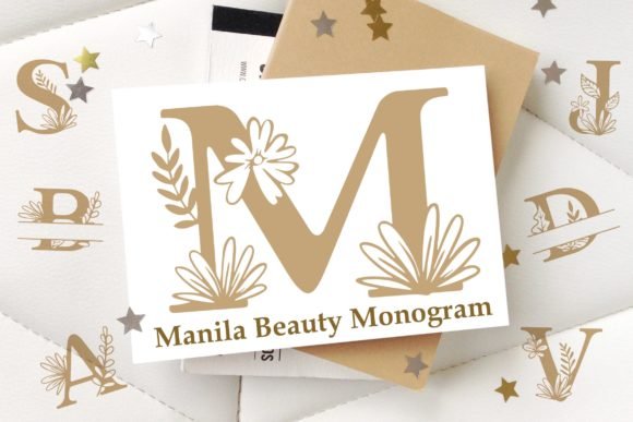 Manila Beauty Monogram Font - Featured Image