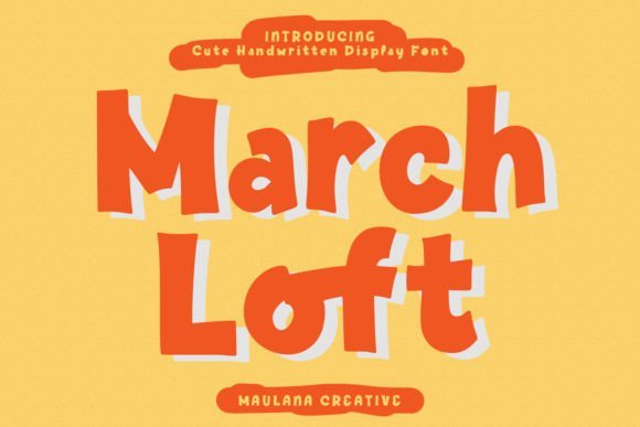 March Loft Font - Featured Image