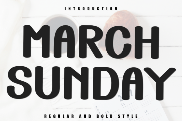 March Sunday Font - Featured Image