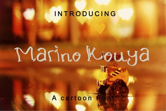 Marino Kouya Font - Featured Image