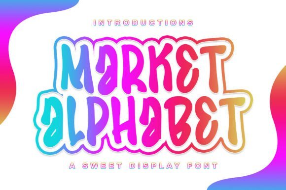 Market Alphabet Font - Featured Image