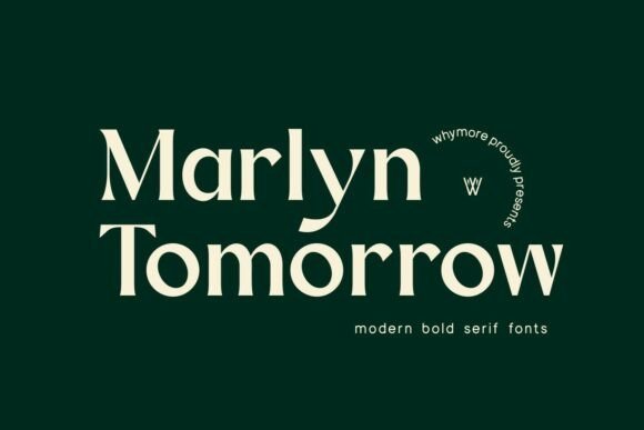 Marlyn Tomorrow Font - Featured Image