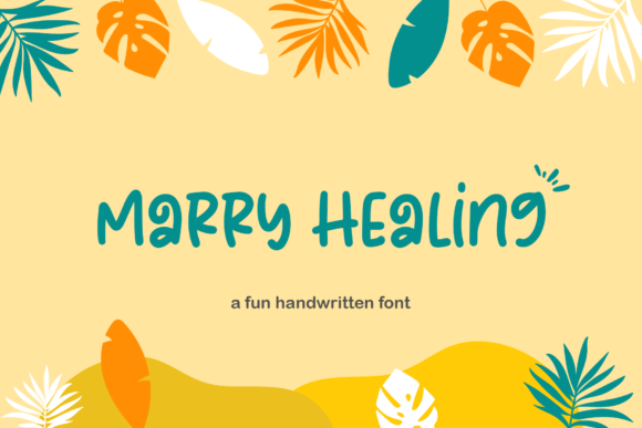 Marry Healing Font - Featured Image