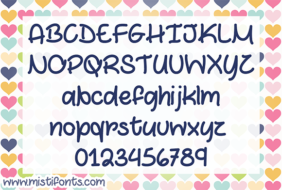 Marshmallows and Chocolate Font - Featured Image