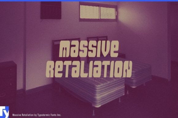 Massive Retaliation Font - Featured Image