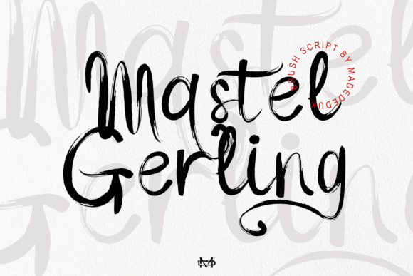 Mastel Gerling Font - Featured Image