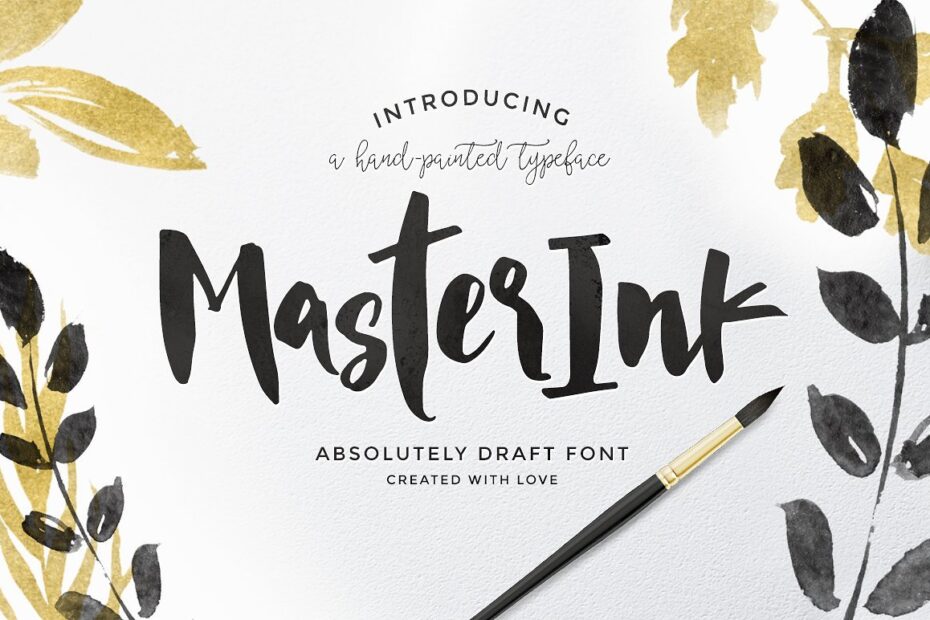 MasterInk Font - Featured Image