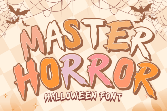 Master Horror Font - Featured Image