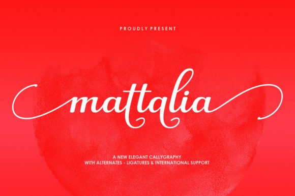 Mattalia Font - Featured Image