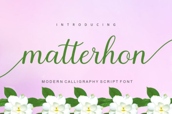 Matterhon Script Font - Featured Image
