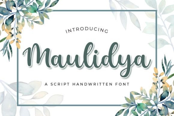 Maulidya Font - Featured Image